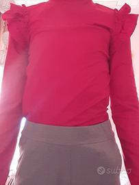 body rosso 10/11 anni bambina Terranova