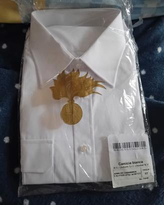 Carabinieri camicia bianca ex dotazione 