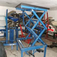 Cavalletto alzamoto idraulico