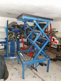 Cavalletto alzamoto idraulico