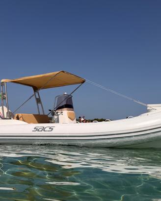 SACS S590 con Evinrude 150 cv