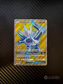 Carta Pokémon Dialga GX 146/156 di Ultra Prisma