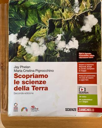 Libro scuola superiore Scopriamo le scienze della