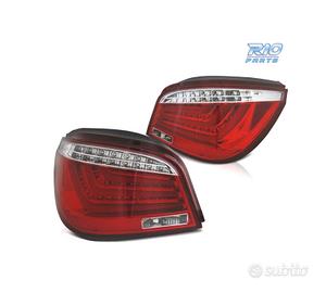 FANALI BMW E60 03-07 LED ROSSO CROMATO