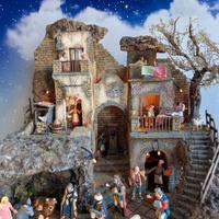 Presepe napoletano artigianale 