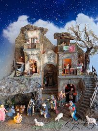 Presepe napoletano artigianale 