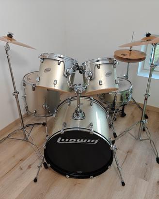 Ludwig Accent C5 piatti Sabian B8
