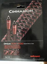 Cavo ottico Audioquest Cinnamon 3m