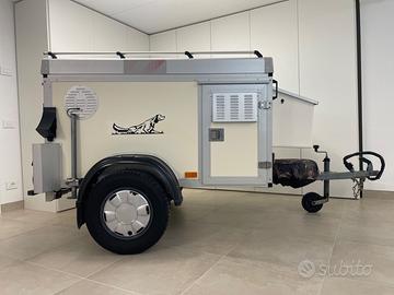 Rimorchio trasporto cani