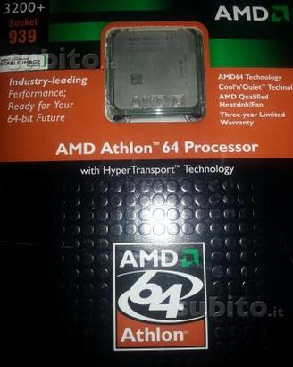 PROCESSORE AMD Athlon 64 3200+ socket 939