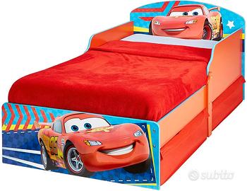 Letto in legno Cars Saetta Mc Queen
