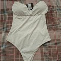 Costume Intero Bianco F**k taglia M