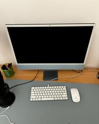 Apple iMac 24" M1 (2021) Blu - 8GB / 500GB  SSD