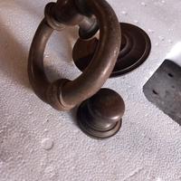 Battente battocchio portone porta epoca 