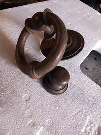 Battente battocchio portone porta epoca 