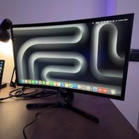 Schermo Samsung 24 curvo