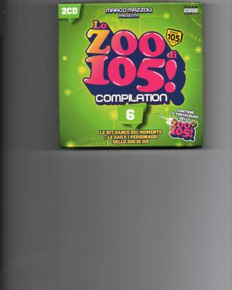 CD originale doppio Lo Zoo di 105 Compilation