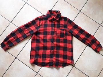 Camicia a quadri Made in Italy