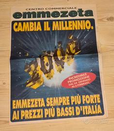 Volantino vintage Centro Commerciale Emmezeta