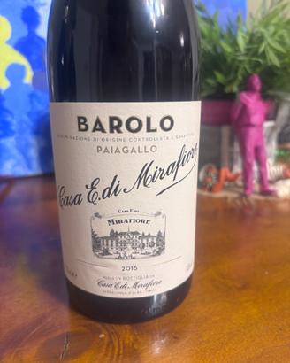 Barolo Paiagallo 2016