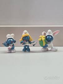 Puffetta+ Puffo pasquale+ Puffo cuoco