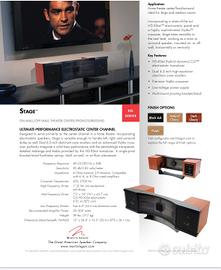 Canale Centrale Martin Logan Stage