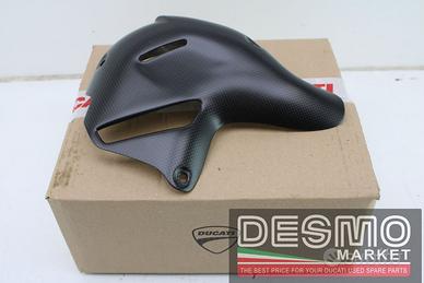 Paracalore destro carbonio Ducati Panigale V4 2018