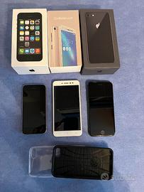iPhone 8 (rotto) + iPhone 5S + Zenfone Live 5