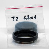 Anello obbiettivi a vite T2 su contax/yashica