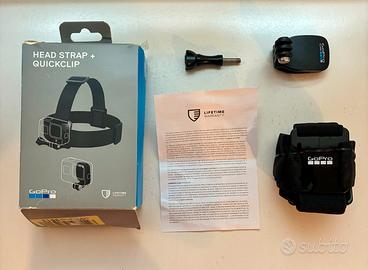 HeadStrap + QuickClip GoPro