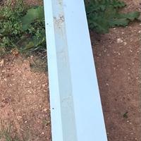 Grondaia per tettoia in pannnelli coibentati