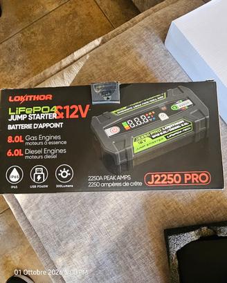 avviatore  emergenza lokithor j401 2250A come nuov