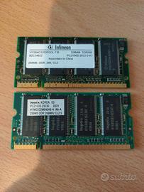 RAM SODIMM 256MB DDR 266MHz