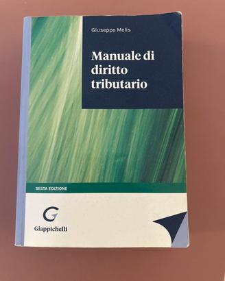 Diritto tributario Melis 2024 VI edizione