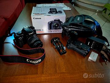 Canon Eos 450D con 18-55 