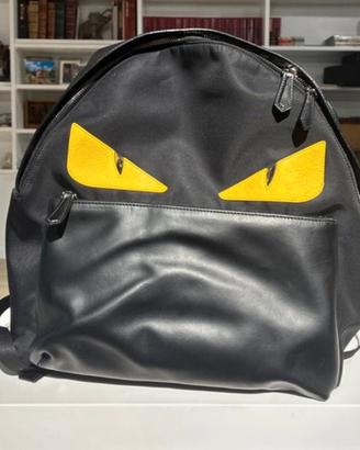 Zaino Fendi “MONSTER” In pelle di vitello