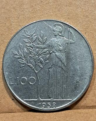 100 lire 1958