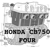 Honda cb750 Four k0,k1, k2, RICAMBI MOTORE,