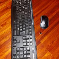 tastiera wireless logitech+mouse