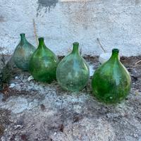 (4x) Damigiana - Vetro Verde: peso 54L