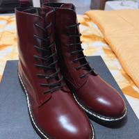 Scarponcini a stivaletto donna in pelle