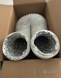 100mm x 3m Flexible Aluminium PVC Ventilation