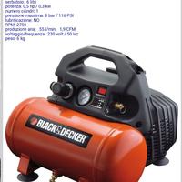 Piccolo compressore Black&Decker