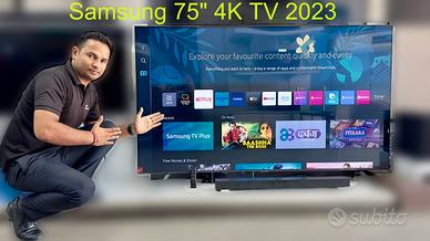 TV SAMSUNG 75 POLLICI
