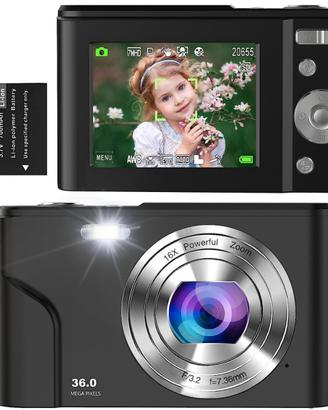 NUOVA Fotocamera Digitale Compatta da 2,4 Pollici