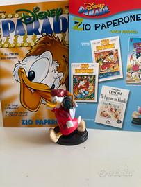 Zio Paperone Klondike FASCICOLO statuina Disney
