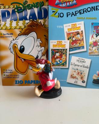 Zio Paperone Klondike FASCICOLO statuina Disney