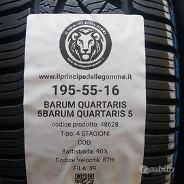 2 gomme 195 55 16 barum a48628