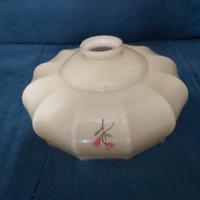 Antico lampadario / paralume in opaline anni '50