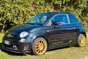500 abarth  FIAT nera  full optional ex calciatore